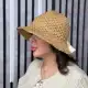کلاه ساحلی رافیا بند کنفی
