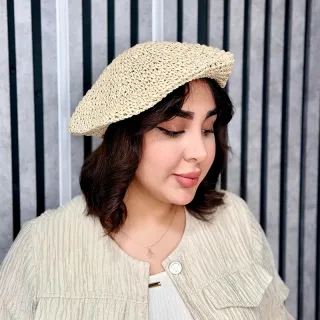 کلاه برت تمام رافیا