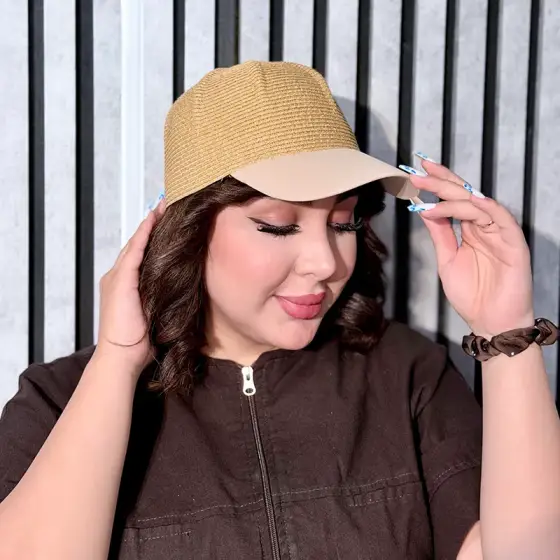 کلاه بیسبالی ساحلی ساده